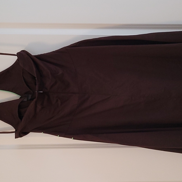 Brown dress with lime green detail. From the Dress Barn - Picture 2 of 2